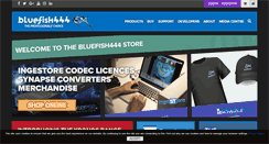 Desktop Screenshot of bluefish444.com