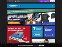 Tablet Screenshot of bluefish444.com